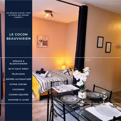 Plan de l'établissement Le Cocon Beauvaisien - Centre Ville - Proche Gare