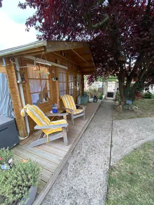 Jardin de l'établissement Aux grès des moisonettes