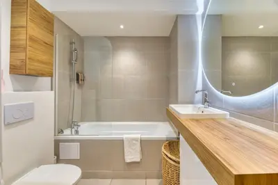 Salle de bains dans l'établissement LAxelle élégant F4 en plein cœur de Rouen !
