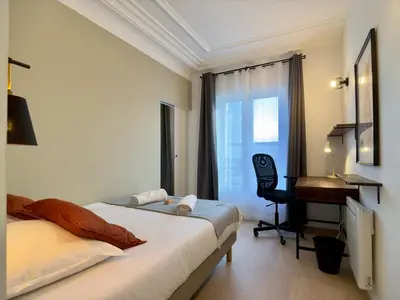 Un ou plusieurs lits dans un hébergement de l'établissement Rouen Hypercentre - Le relais des Amis