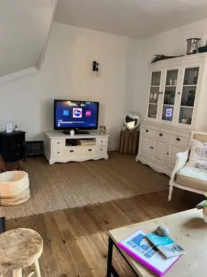 Télévision ou salle de divertissement dans l'établissement Un break à Mers ?