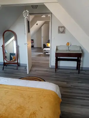 Un ou plusieurs lits dans un hébergement de l'établissement la maison des taillis
