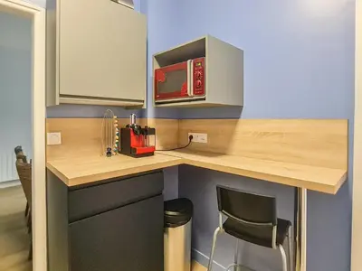 Cuisine ou kitchenette dans l'établissement Cosy'Appart - LE SAINT MAUR