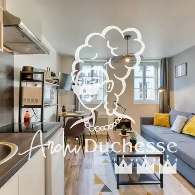 Le Rémi studio rénové au coeur de Rouen