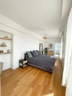 Un ou plusieurs lits dans un hébergement de l'établissement Hyper Centre, balcon, emplacement & vue incroyable, spacieux