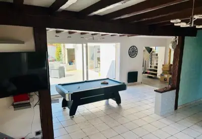 Billard dans l'établissement Villa Canyon