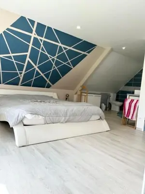 Un ou plusieurs lits dans un hébergement de l'établissement Villa Canyon