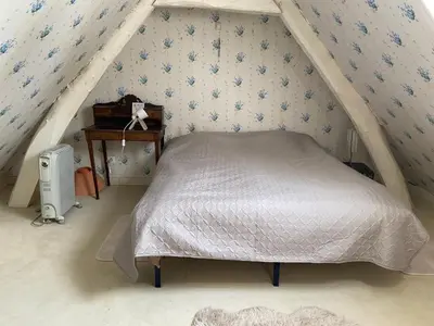Un ou plusieurs lits dans un hébergement de l'établissement Maison de Campagne Baie de Somme 17 couchages