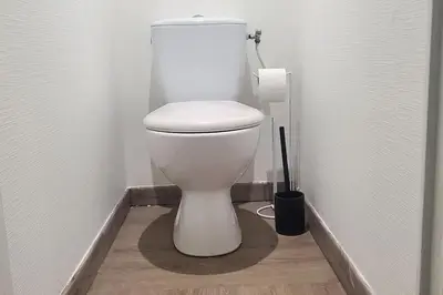 Salle de bains dans l'établissement Tulsa Home - Appartement 2 chambres, Charmant et moderne avec terrasse privée