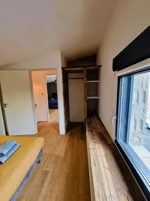 Un ou plusieurs lits dans un hébergement de l'établissement Le Bellay ¤ 2 Chambres ¤ Cour ¤10 mins Centre¤
