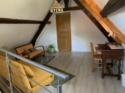 Coin salon dans l'établissement Wijitta