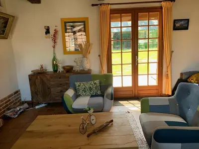 Coin salon dans l'établissement Wijitta