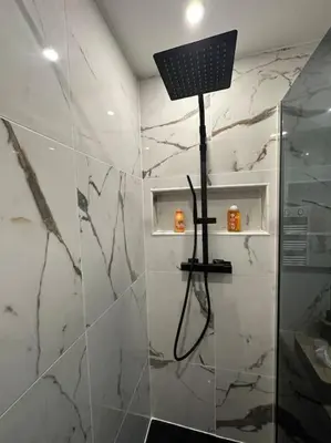 Salle de bains dans l'établissement La Parenthèse