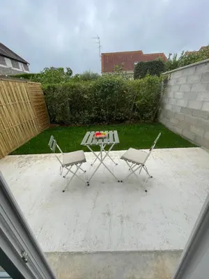 Balcon ou terrasse dans l'établissement Studio meuble Kenaya 29m2.