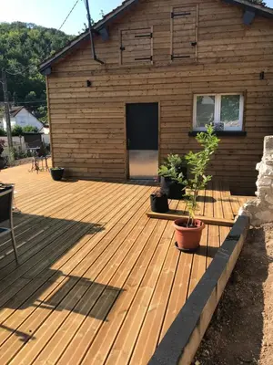 Bâtiment de la maison de vacances