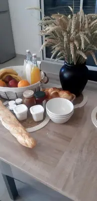 Nourriture dans la maison de vacances ou à proximité