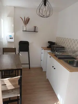 Cuisine ou kitchenette dans l'établissement Appartements Pacy-sur-Eure