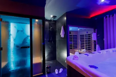 Plan de l'établissement Sweety Loft Suites romantique avec jacuzzi
