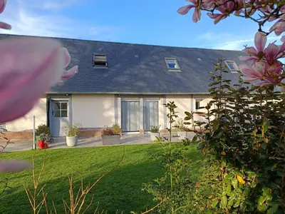 Jardin de l'établissement Gîte des 3 marcassins