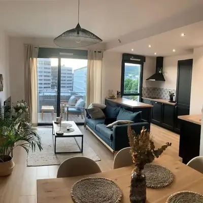 Appartement Rouen terrasse + parking