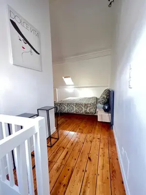 Un ou plusieurs lits dans un hébergement de l'établissement Beau Duplex proche Centre Gare