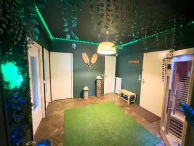 Plan de l'établissement Jungle Urbain- Sauna - Ciné - Hamac - Hyper centre