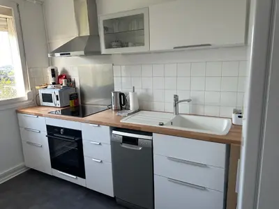 Plan de l'établissement Appt rénové ds residence 4pers parking -Zenith
