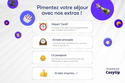 Plan de l'établissement Cocon Forestier - Home cinema- Netflix free - Proche aéroport Beauvais, Chantilly, forêt de Hez-Froidmont, parking public gratuit, Wifi & Netflix