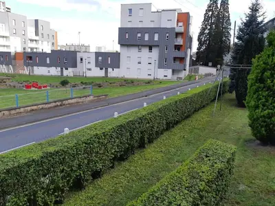 Jardin de l'établissement La briqueterie de Maromme
