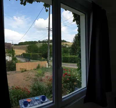 Jardin de l'établissement Havre champêtre, maison et chalet