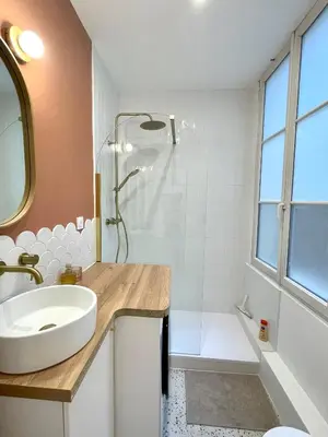 Salle de bains dans l'établissement Appartement de charme - Hypercentre Gros Horloge