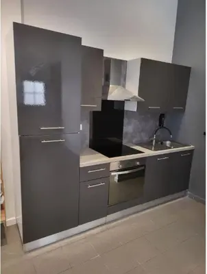 Cuisine ou kitchenette dans l'établissement Appartement 45 m2, proche gare Vernon-Giverny