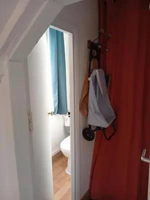 Salle de bains dans l'établissement La Cabane du Pêcheur