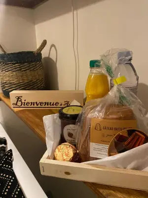 Nourriture dans l'appartement ou à proximité