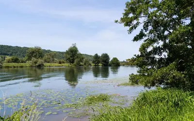 Paysage naturel près de la maison de vacances