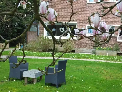Jardin de l'établissement L'Escarbotine