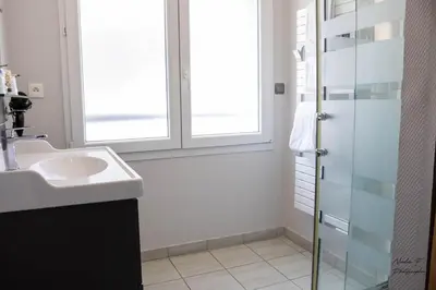 Salle de bains dans l'établissement Hotel de la Cathedrale