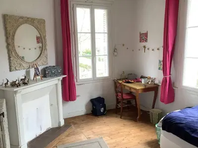 Un ou plusieurs lits dans un hébergement de l'établissement Demeure XIXe Beauval-en-caux
