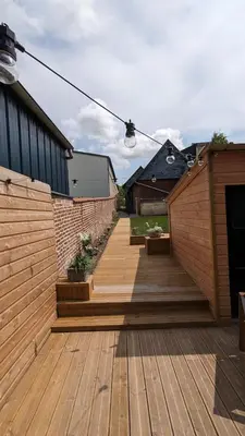 Bâtiment de la maison de vacances
