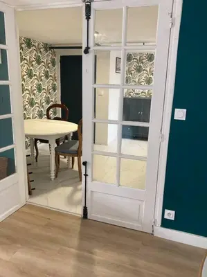 Plan de l'établissement 30mn de Paris st lazare en train, studio 42 m2