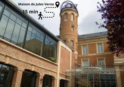 Plan de l'établissement Le GreenStation-Gare-Hortillonnages-Centre Ville