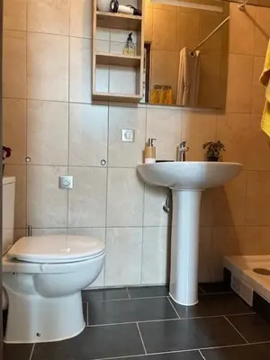 Salle de bains dans l'établissement Appartement Lavande - 6 pers avec mezzanine
