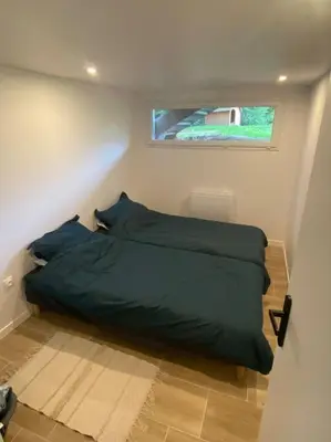 Un ou plusieurs lits dans un hébergement de l'établissement Appartement 60m2 6 voyageurs