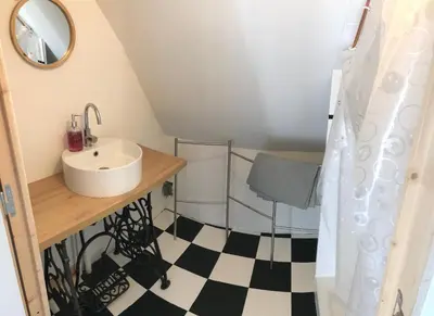 Plan de l'établissement Appart dans longère Normande au coeur de la Forêt de Lyons