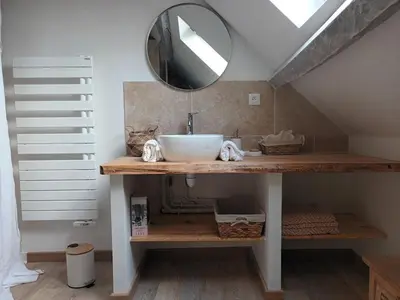 Salle de bains dans l'établissement L'annexe