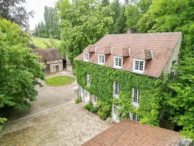 Jardin de l'établissement Le Clos d'Ully Chantilly