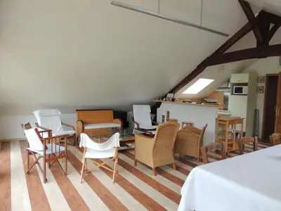 Cuisine ou kitchenette dans l'établissement Chambre d'hôtes de Charleval