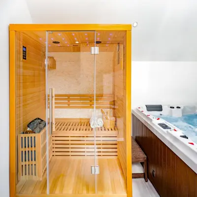 Plan de l'établissement Escapade au Cocon des Plaisirs Secrets Spa &Sauna