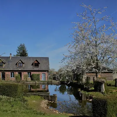 Paysage naturel près de la maison d'hôtes