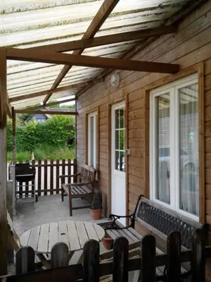 Terrasse ou espace extérieur de l'établissement Gite Caillebourg Normandie